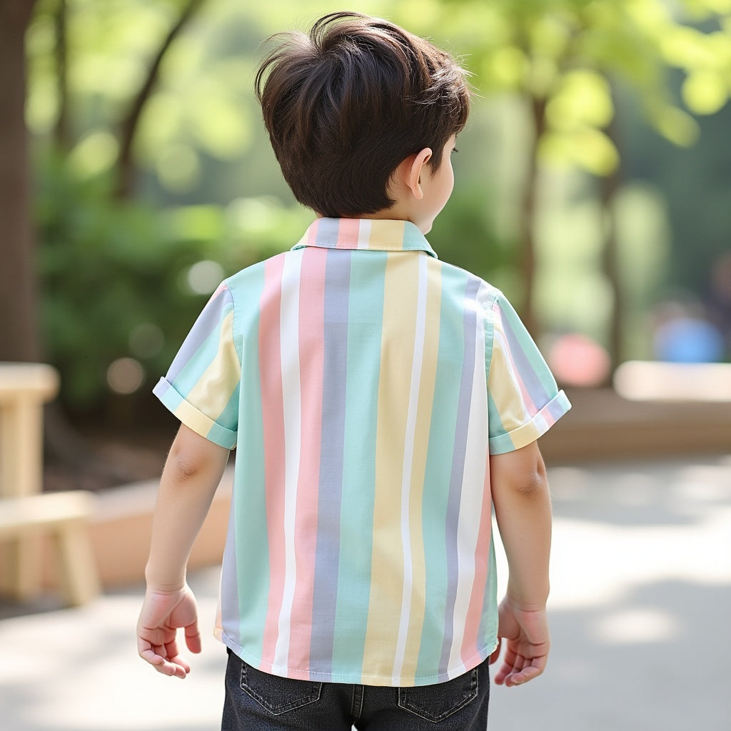 Pck of 3 Printed Boys Shirt Combo Value Pack – Vibrant, Stylish & Fun | Shinydots