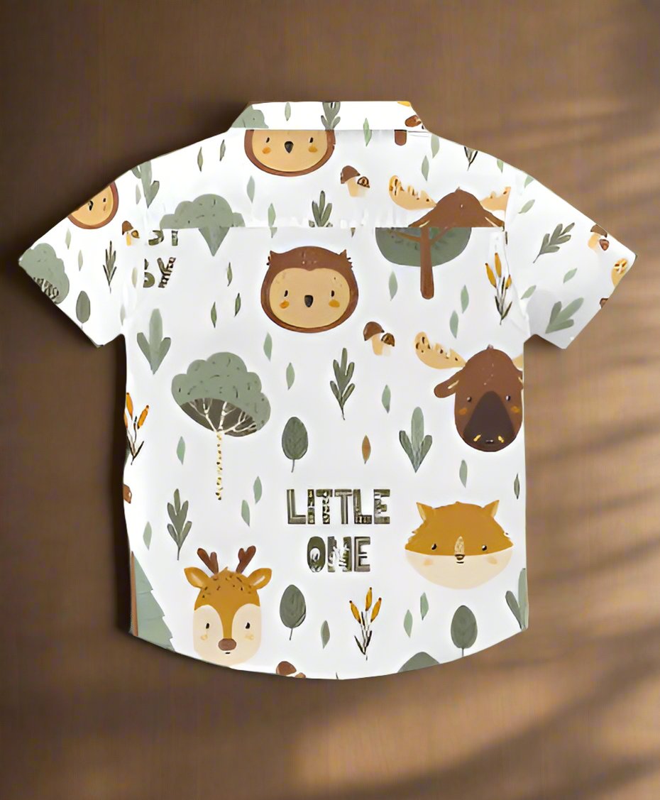 Pack of 3 Trendy Cotton Shirts for Boys – Fun Prints & Maximum Savings!