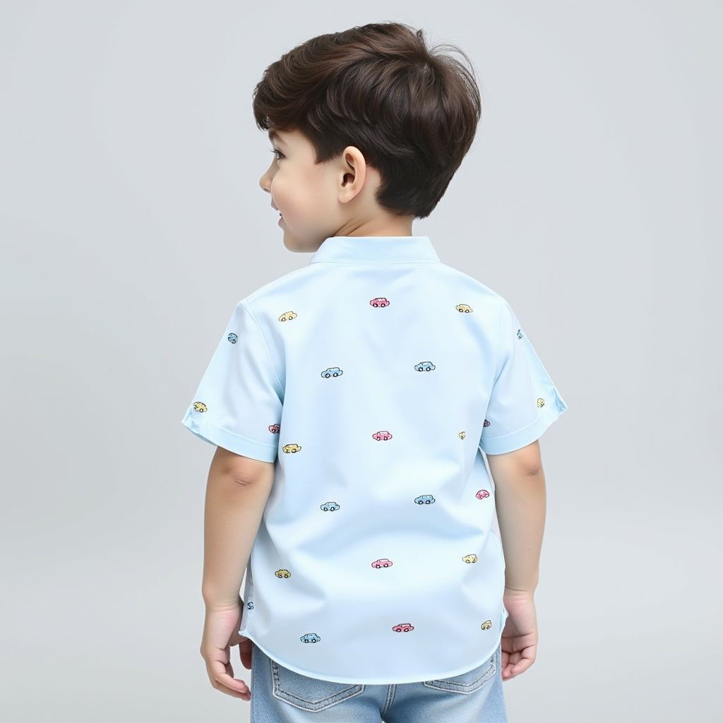 Pck of 3 Printed Boys Shirt Combo Value Pack – Vibrant, Stylish & Fun | Shinydots