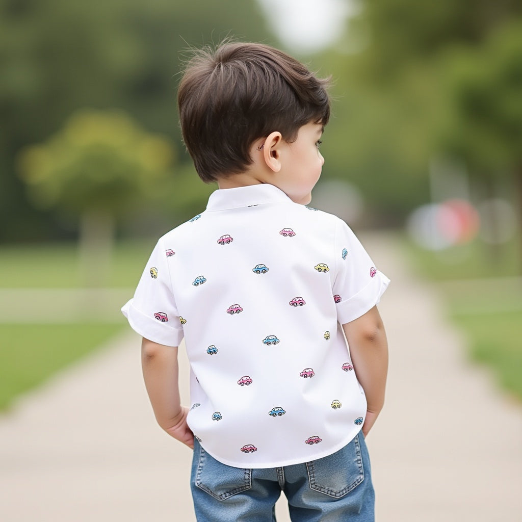 Value Pack Of 3-Piece Boys Printed Shirt Combo – Playful, Colorful & Cool | Shinydots