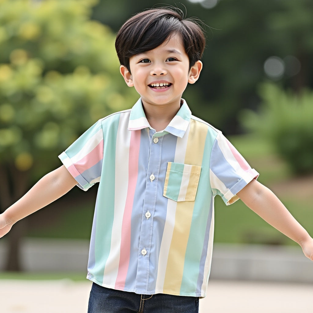 Pck of 3 Printed Boys Shirt Combo Value Pack – Vibrant, Stylish & Fun | Shinydots