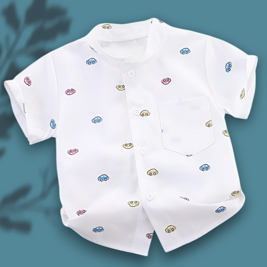 Baby Toddler Boys Short Sleeve Shirt Combo Pack By Shinydots Special For Summer Collection-Vacation Outfits For Boy