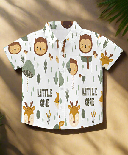 Pack of 3 Trendy Cotton Shirts for Boys – Fun Prints & Maximum Savings!